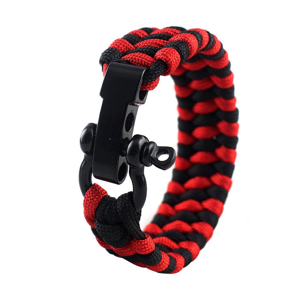 Camping and Survival/ Field emergency survival bracelet