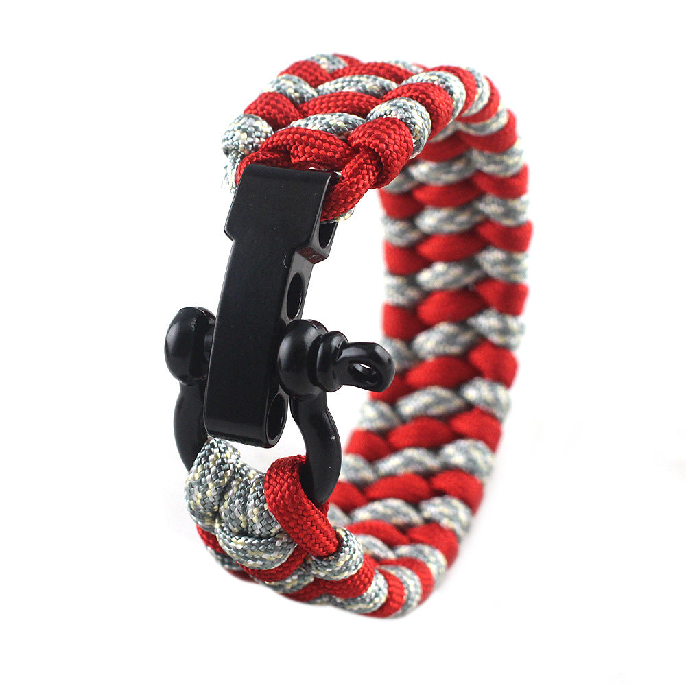 Camping and Survival/ Field emergency survival bracelet