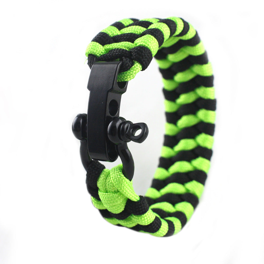 Camping and Survival/ Field emergency survival bracelet