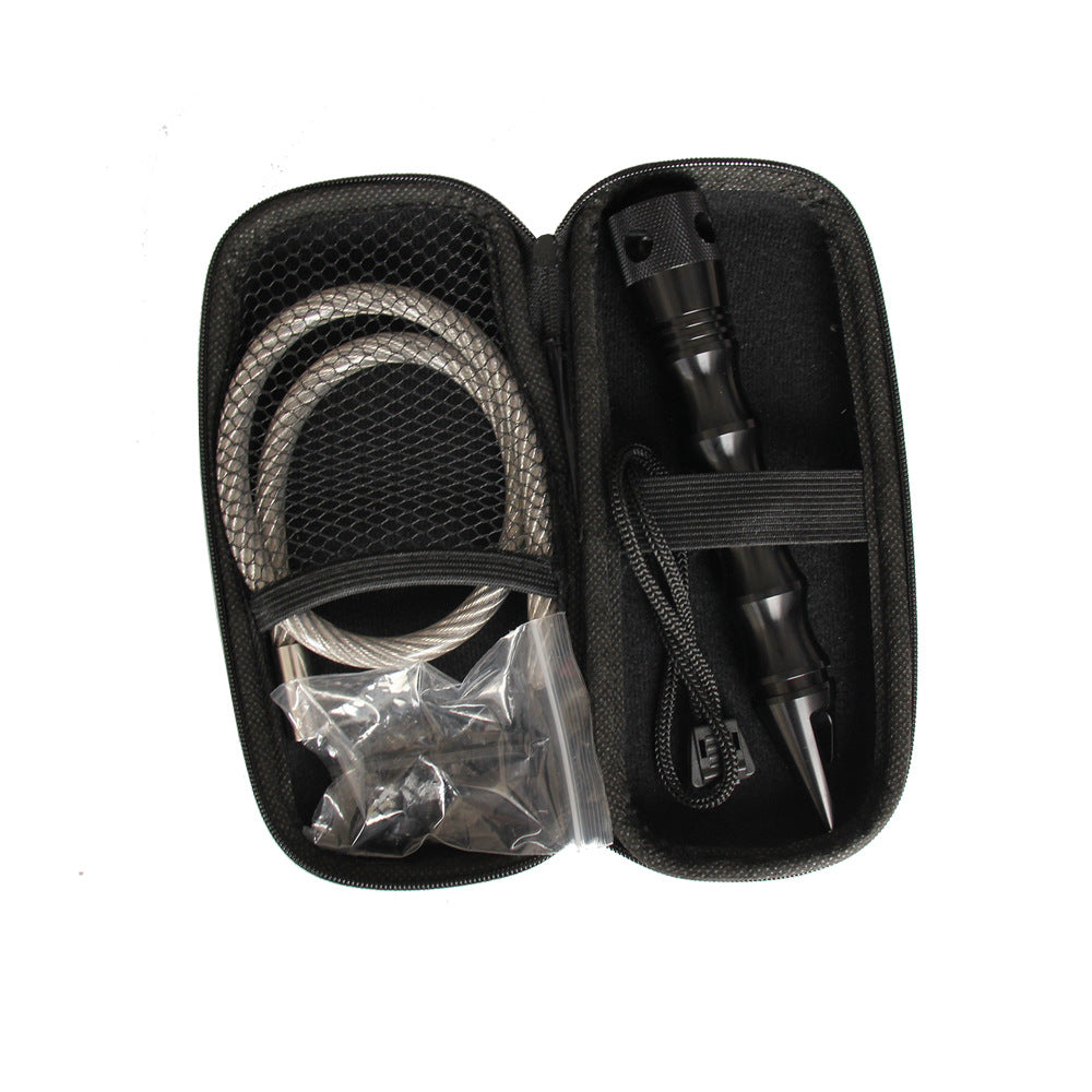 Camping and Survival/ Stinger Tactical Whip Emergency Tool Aluminum Anti Skid Glass Breaker Emergency Hammer Survival Kit
