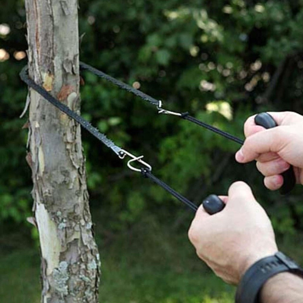 Camping and Survival/ Portable Chain Saw Super Wire Saw Pocket Saw Wilderness Survival Professional Outdoor Survival