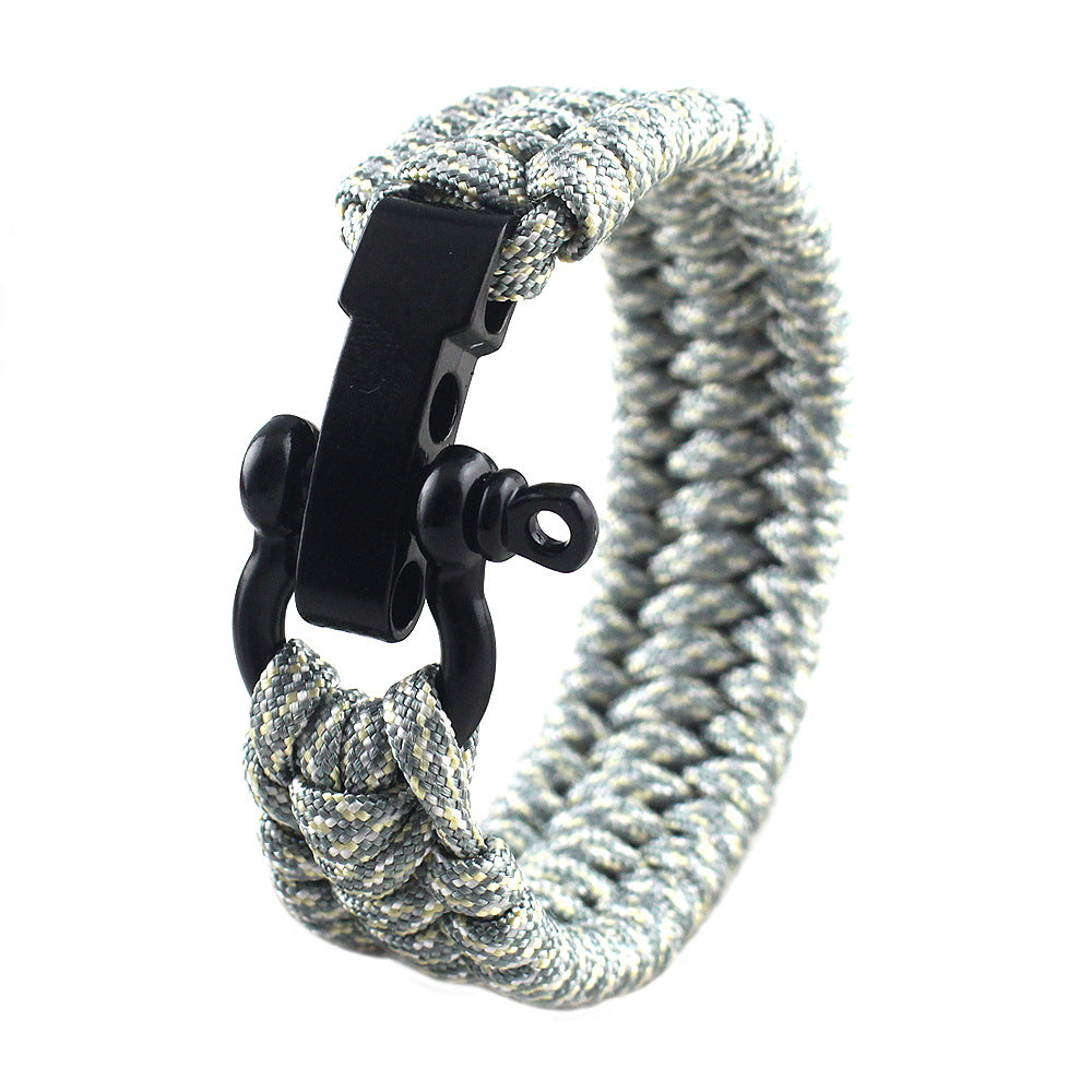 Camping and Survival/ Field emergency survival bracelet