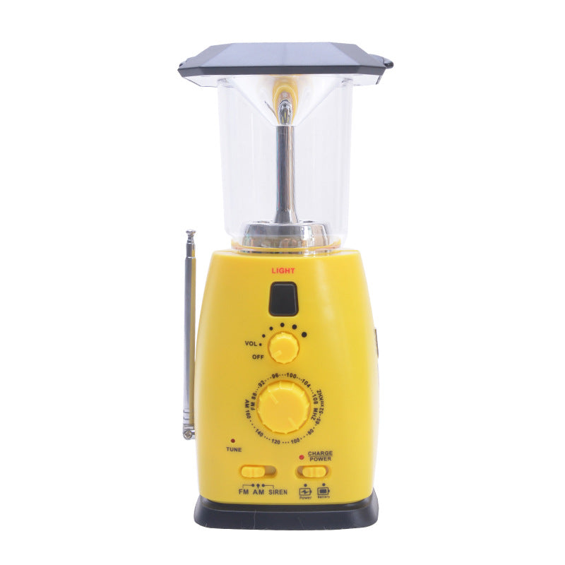 Camping and Survival/ Solar Hand-cranked Multifunctional Emergency Light