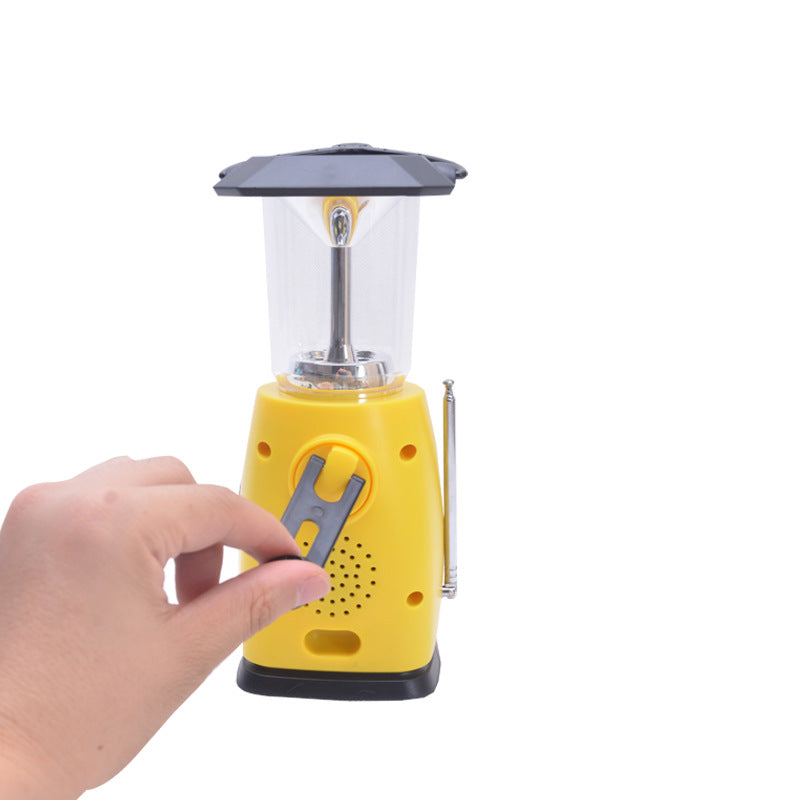 Camping and Survival/ Solar Hand-cranked Multifunctional Emergency Light