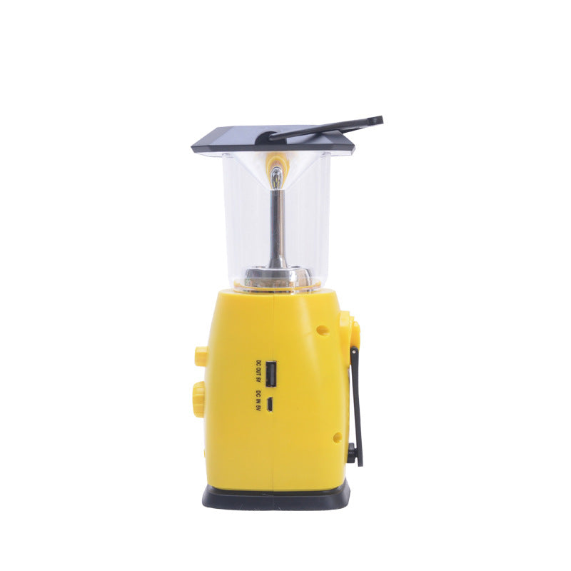 Camping and Survival/ Solar Hand-cranked Multifunctional Emergency Light