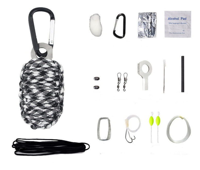 Fishing/ EDC.1991 Outdoor Survival Kit Fishing Kit