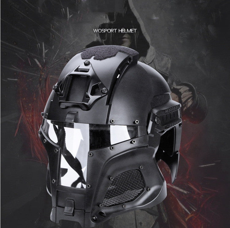 Armoury/ Medieval iron warrior helmet