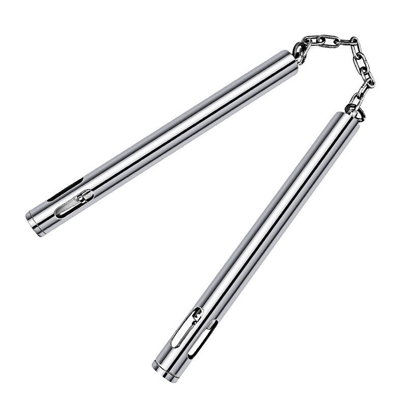 Armoury/ Stainless Steel Flashing nunchaku