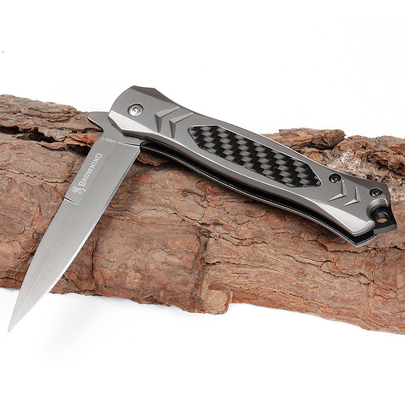 Camping and survival/ Multifunctional Steel Handle Survival Knife Fruit Knife