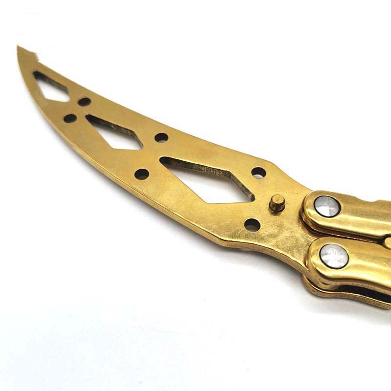 Novelty and nic-nacs/ Butterfly Blade Practice Shake Hand Knife Comb Folding Toy