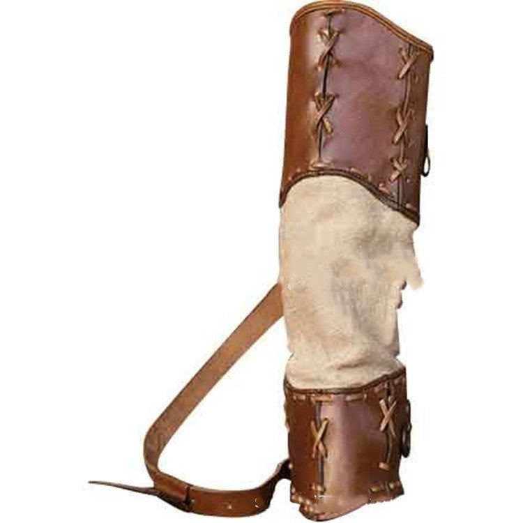 Armoury/ Warrior Hand Woven PU Skin Spliced Quiver