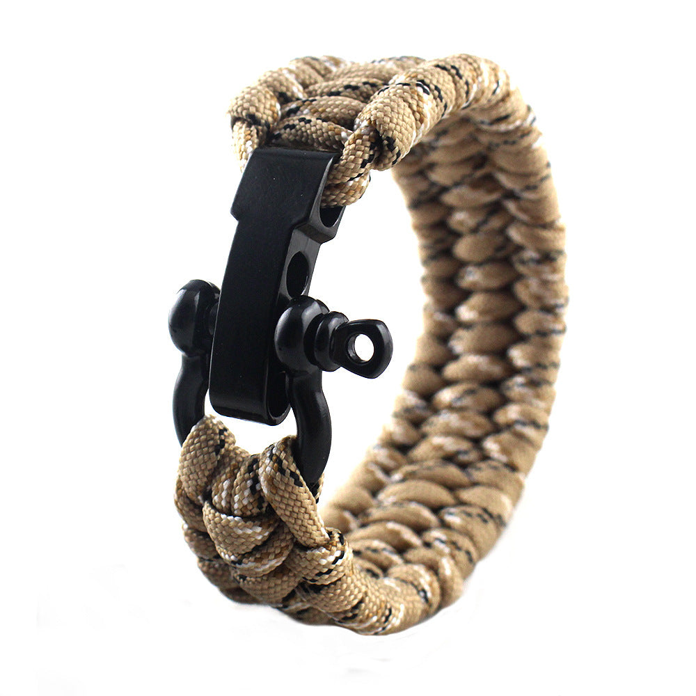 Camping and Survival/ Field emergency survival bracelet