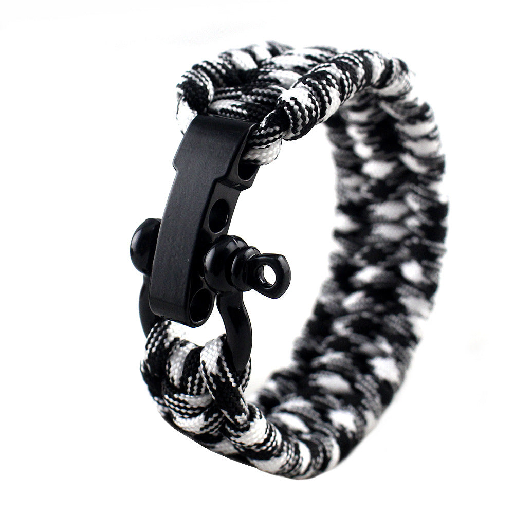 Camping and Survival/ Field emergency survival bracelet