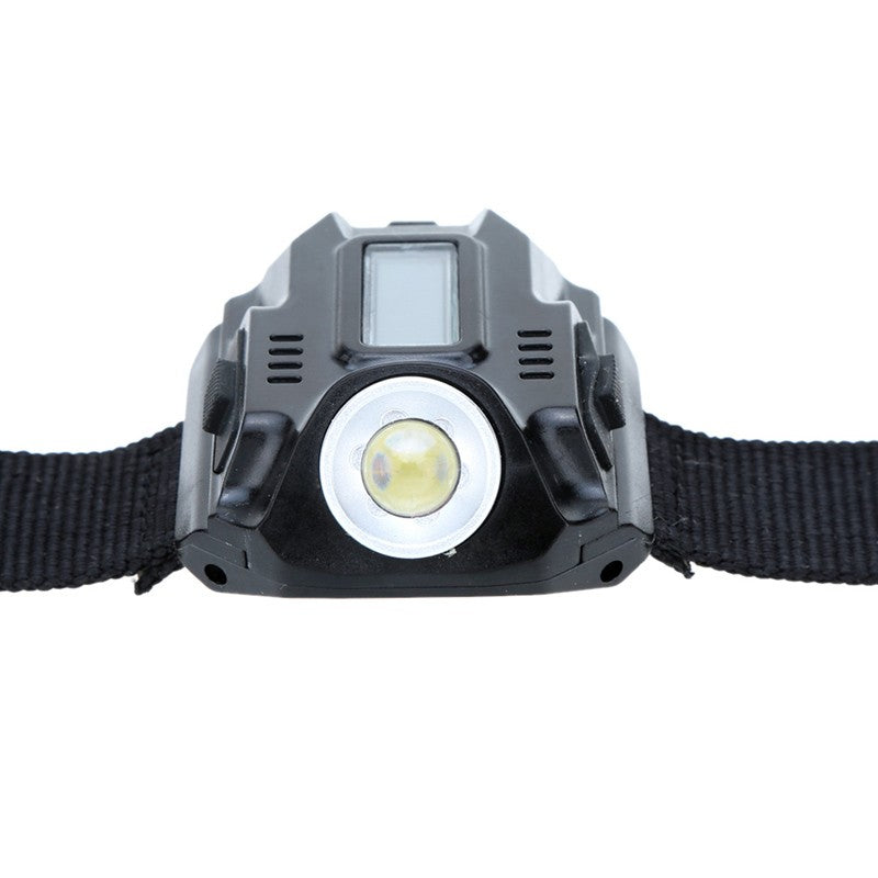 Camping and Survival/ LED Display Wrist Watch Tactical Flashlight