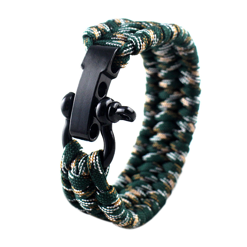 Camping and Survival/ Field emergency survival bracelet