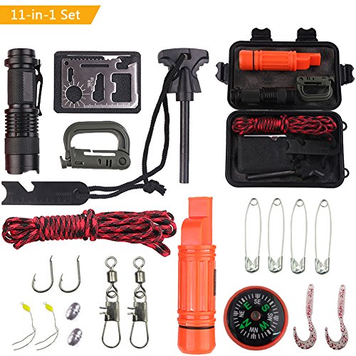 Camping and Survival/ Outdoor Travel SOS Equipment Adventure Survival Tool Set