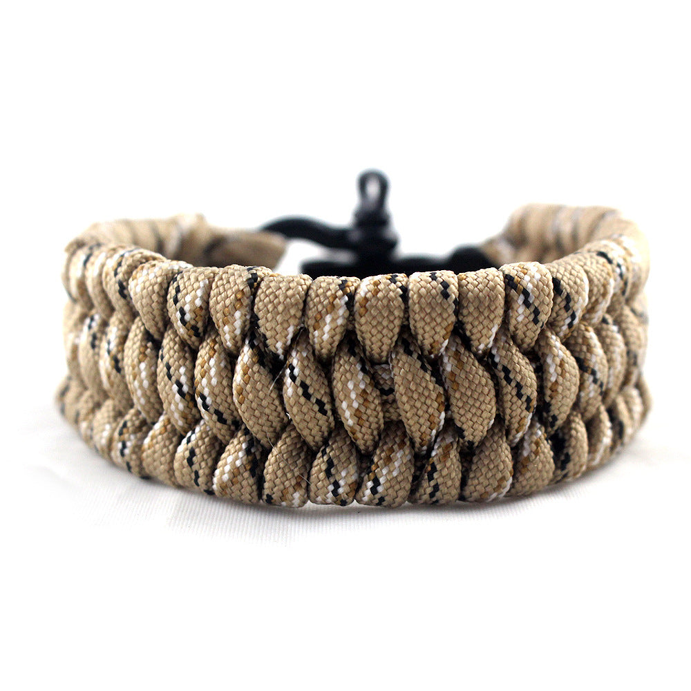 Camping and Survival/ Field emergency survival bracelet