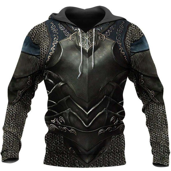Clothing/ Gods Of War Men's Armor Printed hoody Long Sleeve Sweater