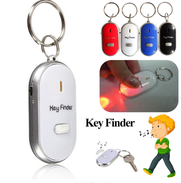 Novelty and Nic-nacs/ Key Finder Artifact Whistle Key Lost-proof Device Voice Control Key Finder Accessory