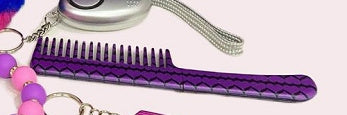 Camping and Survival/ Comb Portable Outdoor Self-defense Protective Knife