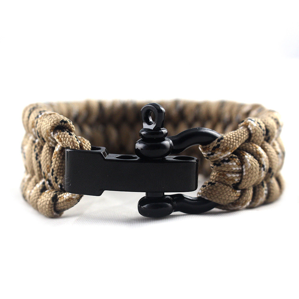 Camping and Survival/ Field emergency survival bracelet