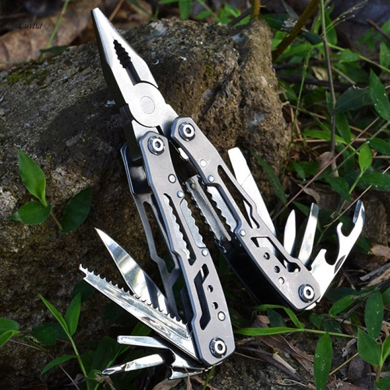 Camping and Survival/ All Steel Multi-function Pliers