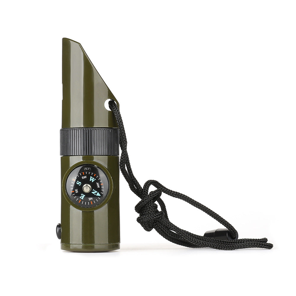Camping and Survival/ Outdoor Professional Seven-in-one Multifunctional Survival Whistle