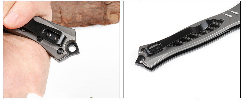 Camping and survival/ Multifunctional Steel Handle Survival Knife Fruit Knife