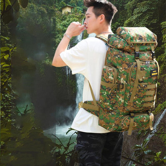 Camping and Survival/Outdoor High-capacity Tactical Camouflage Sports Backpack