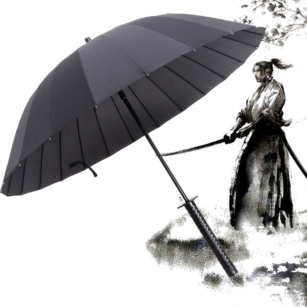 Armoury/ Long Handle Samurai Sword Handle Umbrella