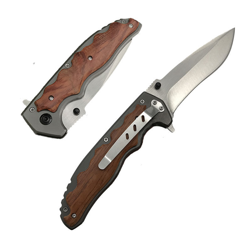 Camping and Survival/ In The Wilderness High Hardness Defensive Folding Knife