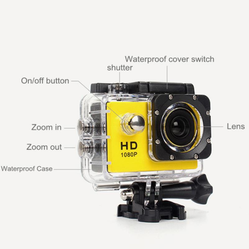 Electronics/ HD High-definition 1080P Action Sports Waterproof  DV Camera