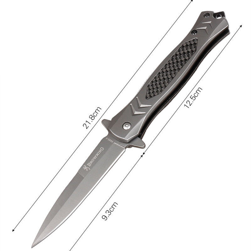 Camping and survival/ Multifunctional Steel Handle Survival Knife Fruit Knife